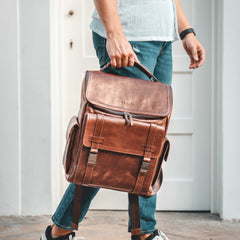 Mochila Minorca Marrón