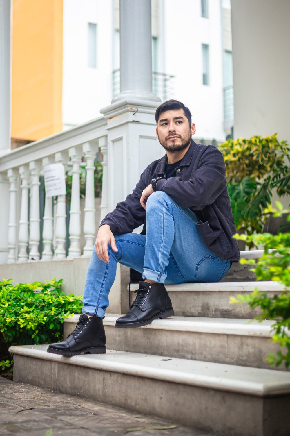 Tasko Negro +7cm – Traldi Shoes
