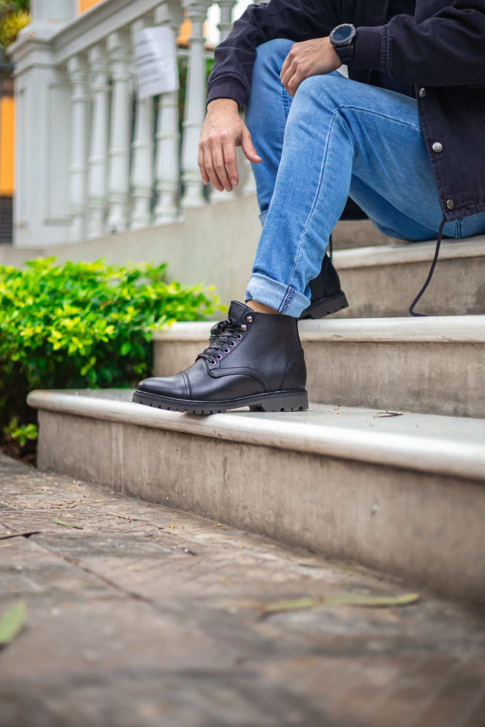 Tasko Negro +7cm – Traldi Shoes