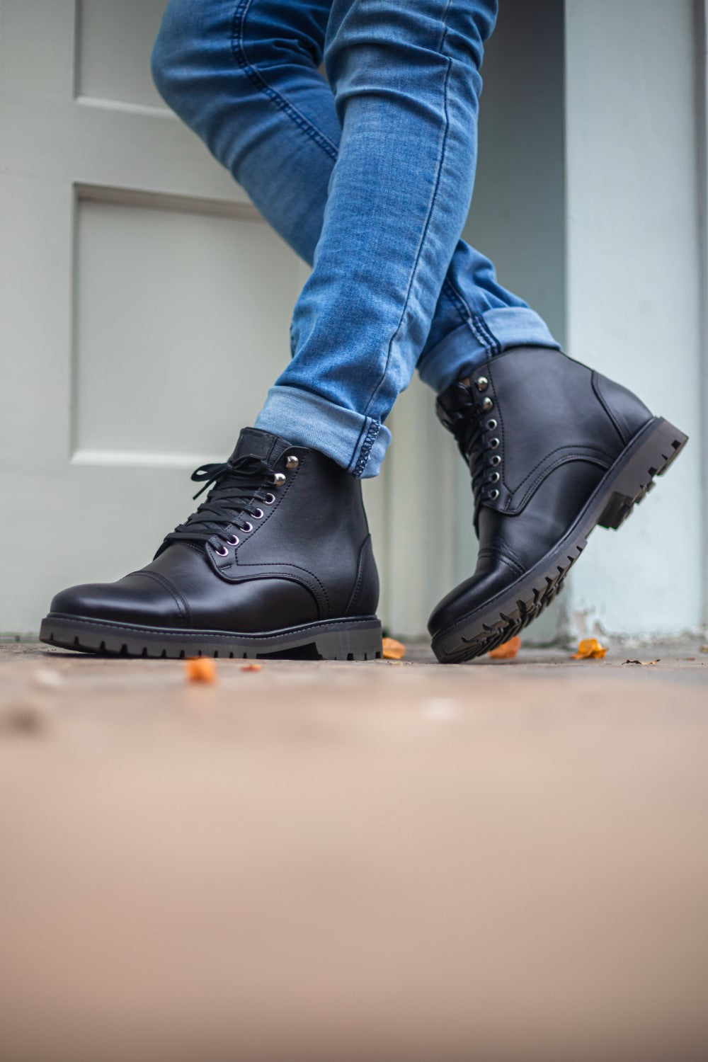 Tasko Negro +7cm – Traldi Shoes